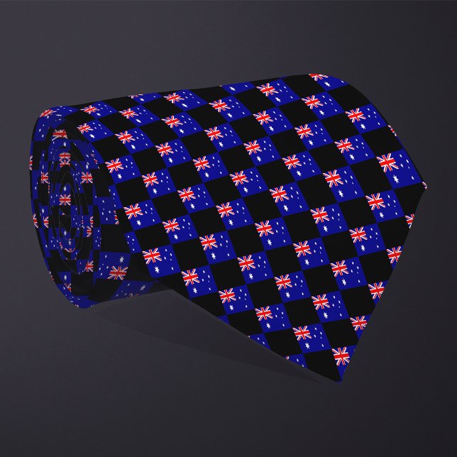 Kontrollerad Australien Flagga Mönster Slips (Skapare uppladdad)