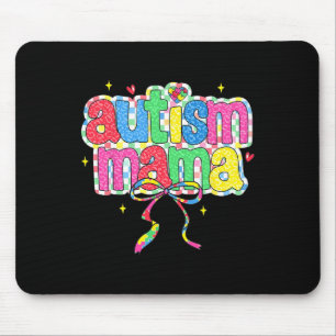 Kontrollerad Autism Mamma Coquette Bow Autism Awar Musmatta