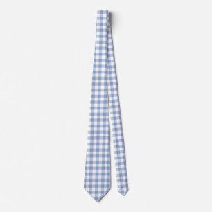 Kontrollerad Blue Gingham Classic Mönster Slips