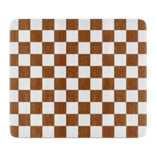 Kontrollerad brun och vit