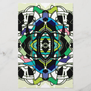 Kontrollerad design brevpapper