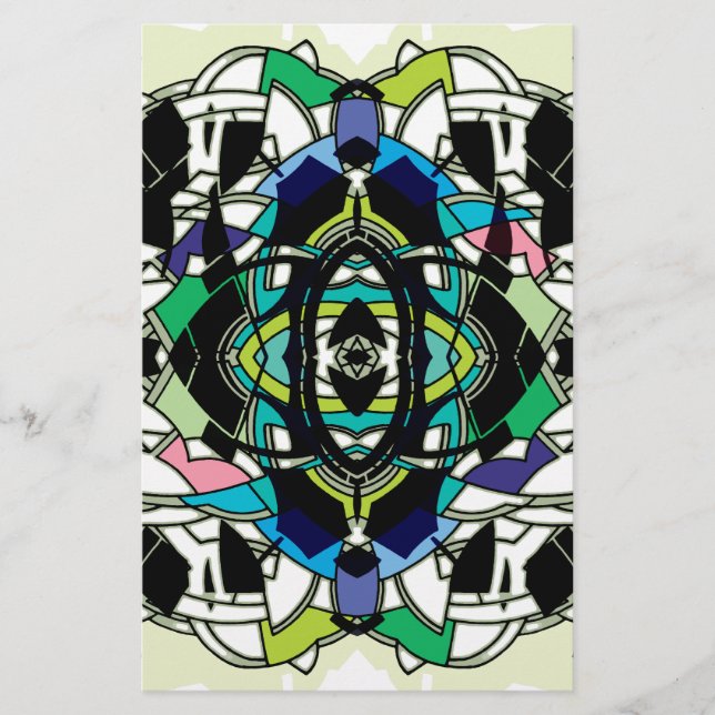 Kontrollerad design brevpapper (Framsida)