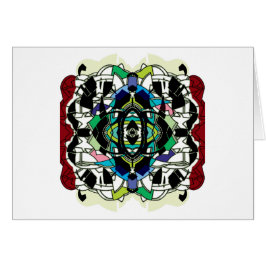 Kontrollerad design hälsningskort