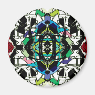 Kontrollerad design magnet