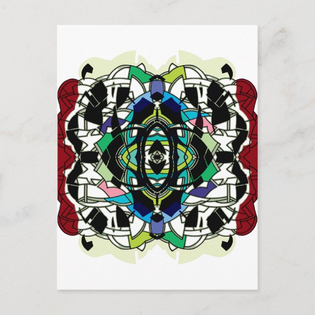 Kontrollerad design vykort (Framsida)