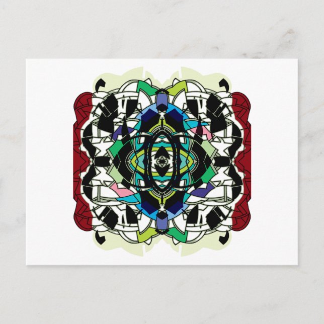 Kontrollerad design vykort (Framsida)