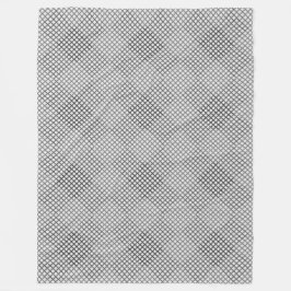 Kontrollerad diagonal 2 ton mönster w OffWhite Fleecefilt