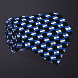 Kontrollerad El Salvador Flagga Mönster Slips