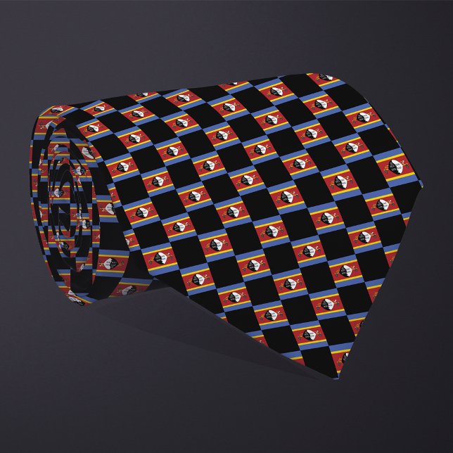 Kontrollerad Eswatini Flagga Mönster Slips (Skapare uppladdad)
