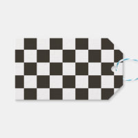 Kontrollerad Flagga (svartvitt) (Checker Mönster)