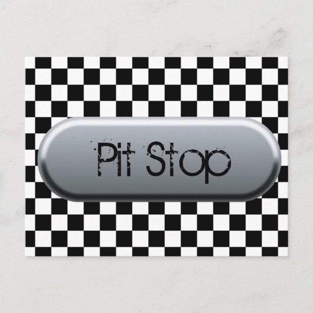 Kontrollerad Flagga Vykort (Framsida)