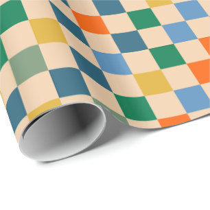 Kontrollerad flera Färg-Mönster Presentpapper