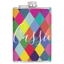 Kontrollerad Harlequin Rainbow Thermal Tumbler