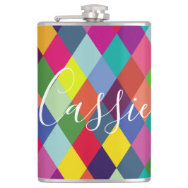 Kontrollerad Harlequin Rainbow Thermal Tumbler Fickplunta