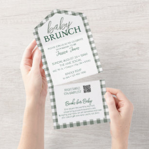 Kontrollerad inbjudan till Brunch i Baby - Av för