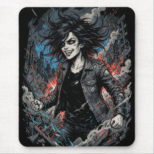 Kontrollerad Kaos Punk Flicka Urban Grunge Rebel Musmatta