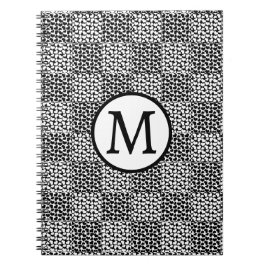 Kontrollerad Kärlek i svartvitt Anteckningsbok