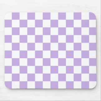 Kontrollerad lavender och vit musmatta