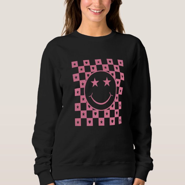 Kontrollerad leende Ansikte T Shirt (Framsida)