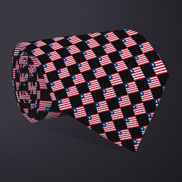 Kontrollerad Liberia Flagga Mönster Slips