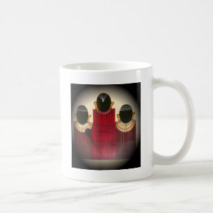 Kontrollerad Maasai-familjen Porträtt Kaffemugg
