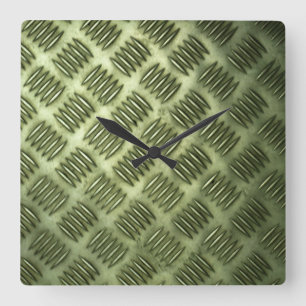 Kontrollerad Metall Steel Flooring Diagonal Strukt Fyrkantig Klocka