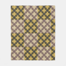 Kontrollerad Mönster.02 Fleecefilt