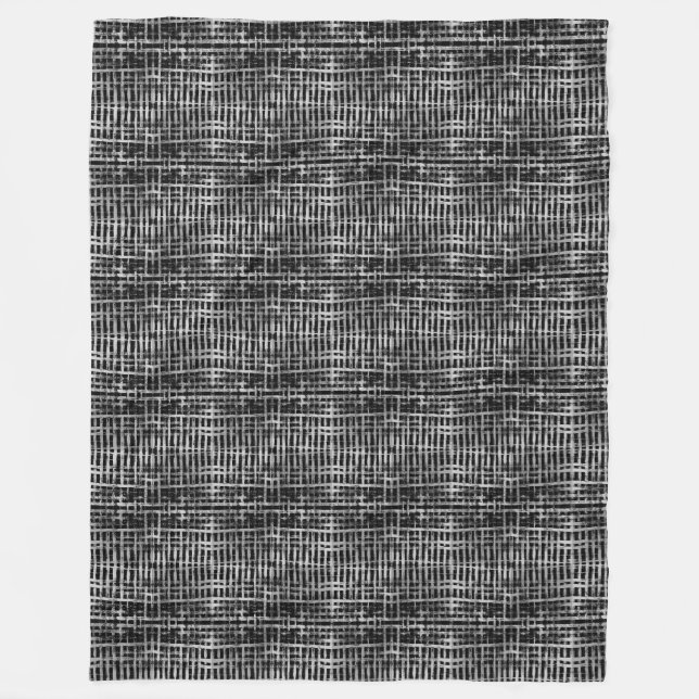 Kontrollerad Mönster.06 Fleecefilt (Framsidan)