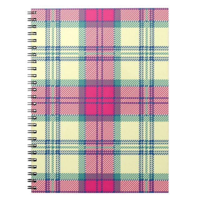 Kontrollerad mönster anteckningsbok (Framsidan)