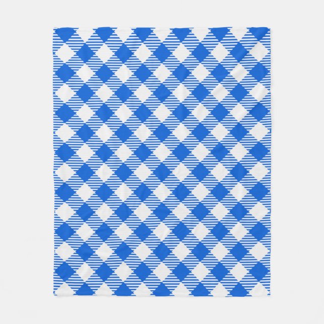 Kontrollerad mönster fleecefilt (Framsidan)