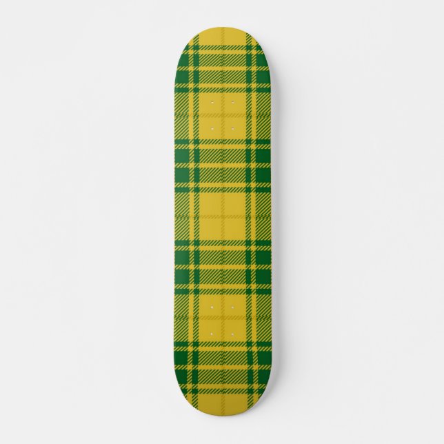 Kontrollerad mönster mini skateboard bräda 18,5 cm (Framsida)
