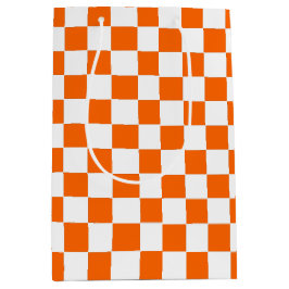 Kontrollerad orange och vitt