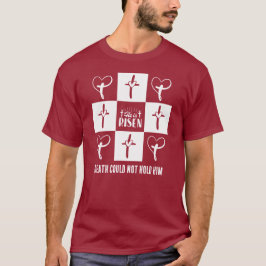 Kontrollerad Påsk HE ÄR RISEN Christian T Shirt