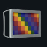 Kontrollerad regnbåge<br><div class="desc">Fira ditt Pride, stöd eller kärlek i färg med den här coolan styrda regnbågen mönster. Varje kvadrat med färgad i regnbåge överför en kvadrat till högerna för att skapa ett färgstarkt schackrat mönster. Kvadraterna rött, orange, gult, grönt, blått, indigo och violett bildar en sekvens av diagonalt rand. Digitalt skapat bilden...</div>