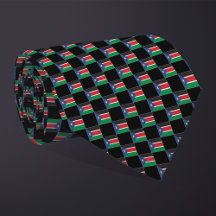Kontrollerad Sydsudan Flagga Mönster