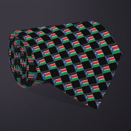 Kontrollerad Sydsudan Flagga Mönster Slips