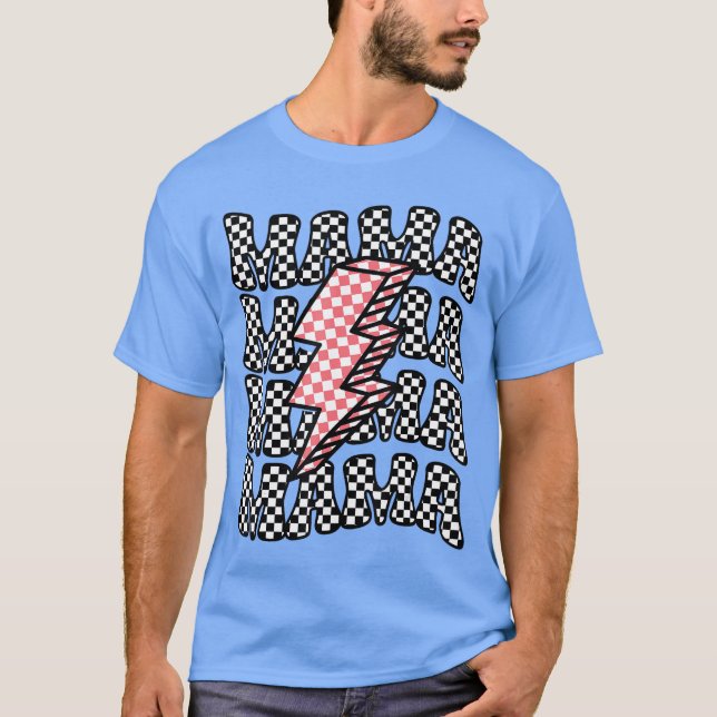 Kontrollerad Tävla Födelsedagsfest Tävling Pit Cre T Shirt (Framsida)