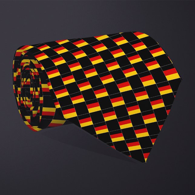 Kontrollerad Tyskland Flagga Mönster Slips (Skapare uppladdad)