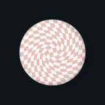 Kontrollerade Rosor för Retro Dusty Ro Sand Magnet<br><div class="desc">Perfekt,  skevad designkudde i pastel färg,  fullt av underbara vibes. Modern,  förvrängd checkers mönster. Den här trevliga,  psykedeliska designen tar dig till underlandet. Warped checkar in pastel färg. Virvel- och virvelkontroller,  dammig ro och rosa mönster</div>