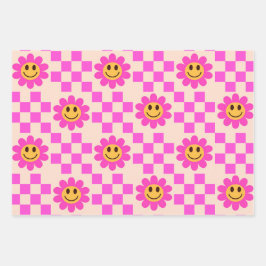 Kontrollerade Shock rosa Lutningsblommor med kvadr