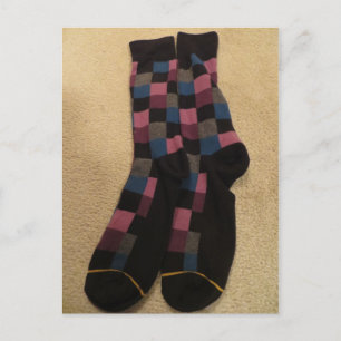 Kontrollerade socklar vykort