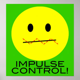 'kontrollerar impulsen ANSIKTETRYCKET Poster