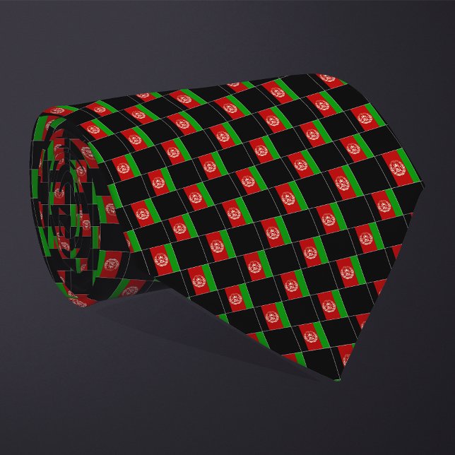 Kontrollerat Afghanistan Flagga Mönster Slips (Skapare uppladdad)