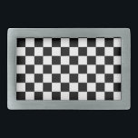 Kontrollerat Bälte-låsbeslag<br><div class="desc">Bälte-låsbeslaget liknar ett schackrat tävling flagga. Designen kommer från originalteckningen.</div>