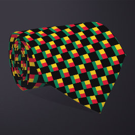 Kontrollerat Benin Flagga Mönster Slips