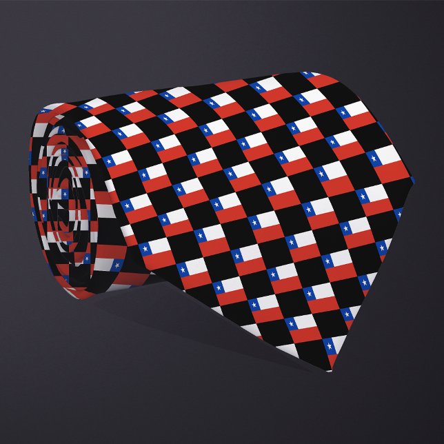 Kontrollerat Chile Flagga Mönster Slips (Skapare uppladdad)
