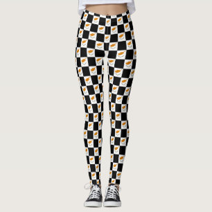 Kontrollerat Cypern Flagga Mönster Leggings