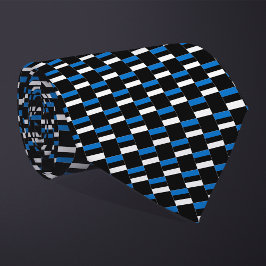 Kontrollerat Estland Flagga Mönster Slips