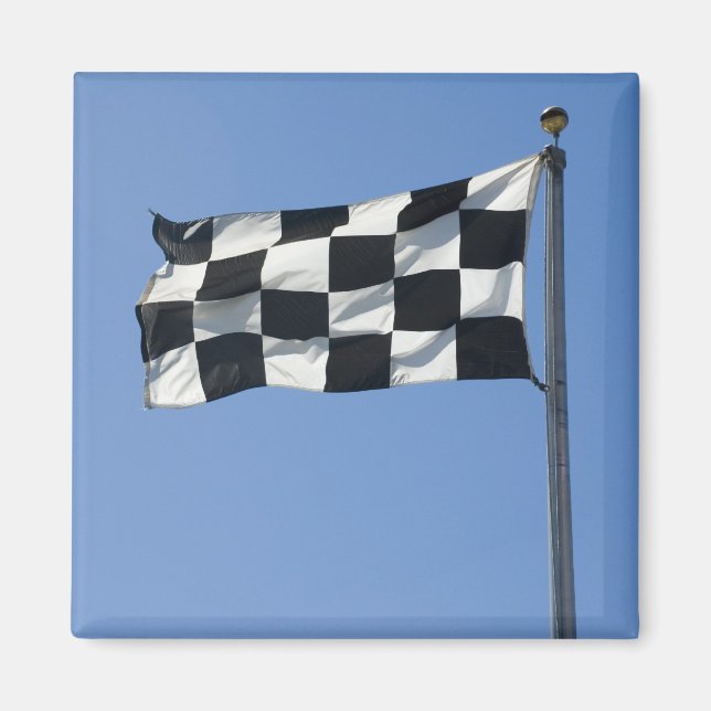 Kontrollerat Flagga Magnet (Framsidan)