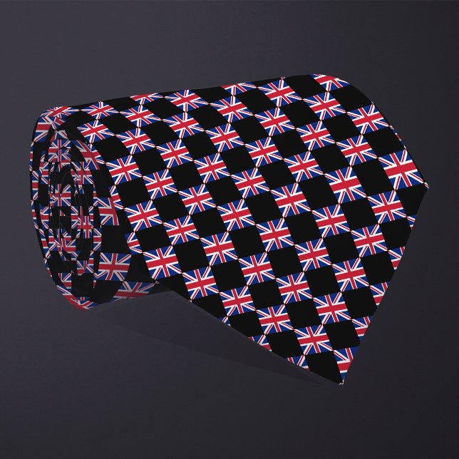 Kontrollerat Förenade kungariket Flagga Mönster Slips (Skapare uppladdad)